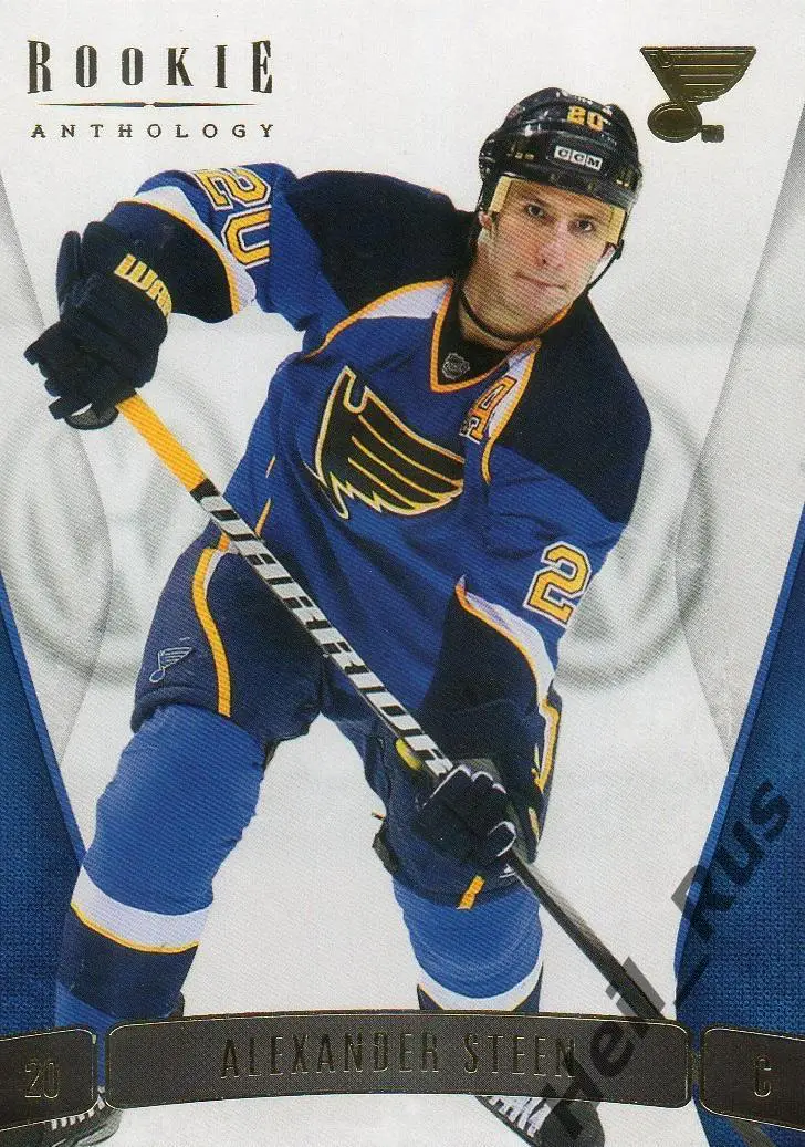 Хоккей Карточка Alexander Steen/Александр Стин St. Louis Blues/Сент-Луис НХЛ/NHL