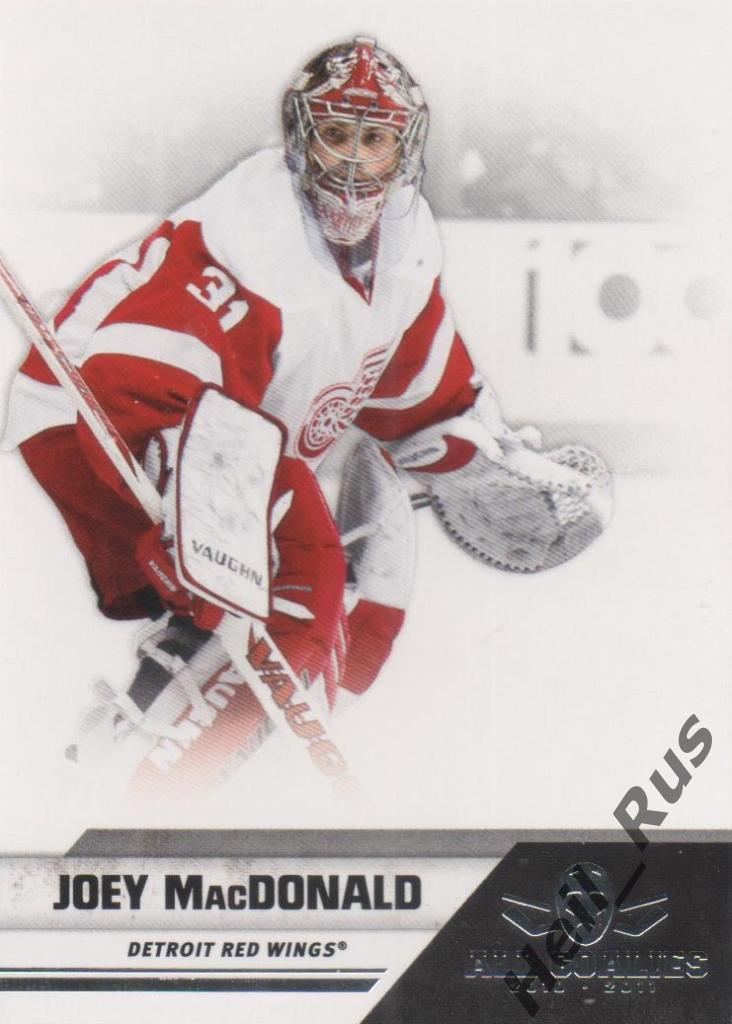Хоккей. Карточка MacDonald/Джоуи Макдональд (Detroit Red Wings/Детройт) НХЛ/NHL