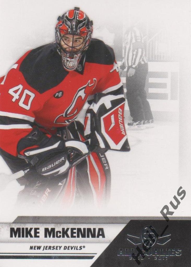 Хоккей. Карточка Mike McKenna/Майк Маккенна (New Jersey Devils / Девилз) НХЛ/NHL