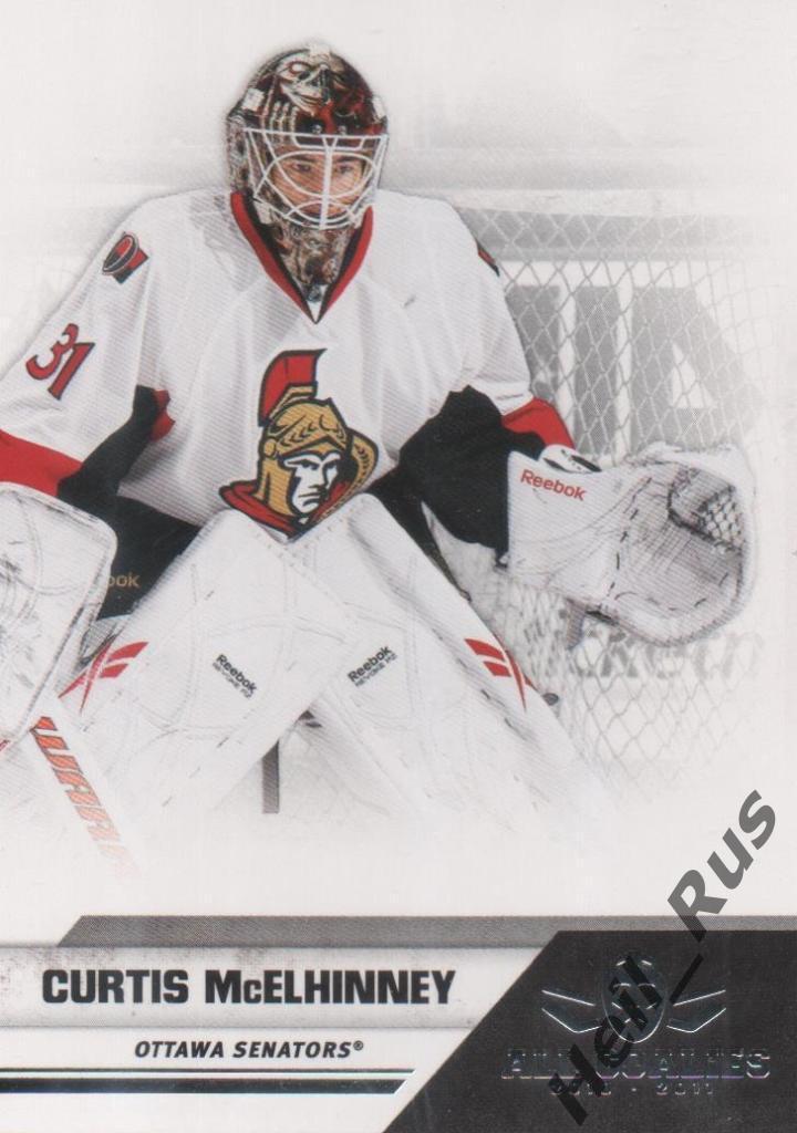 Хоккей. Карточка McElhinney / Кертис Макелинни (Ottawa Senators/Оттава) НХЛ/NHL