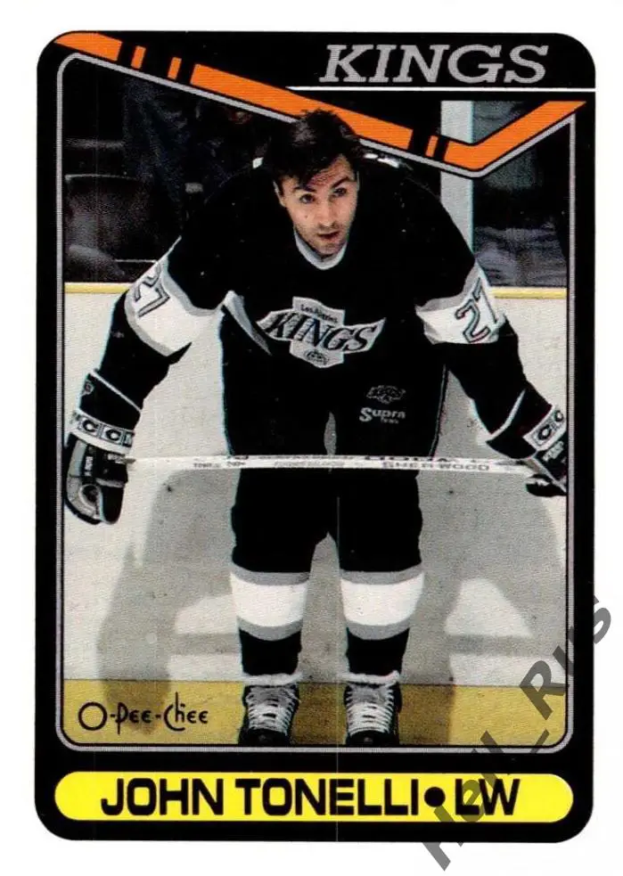 Хоккей Карточка John Tonelli/Джон Тонелли Los Angeles Kings/Лос-Анджелес НХЛ-NHL