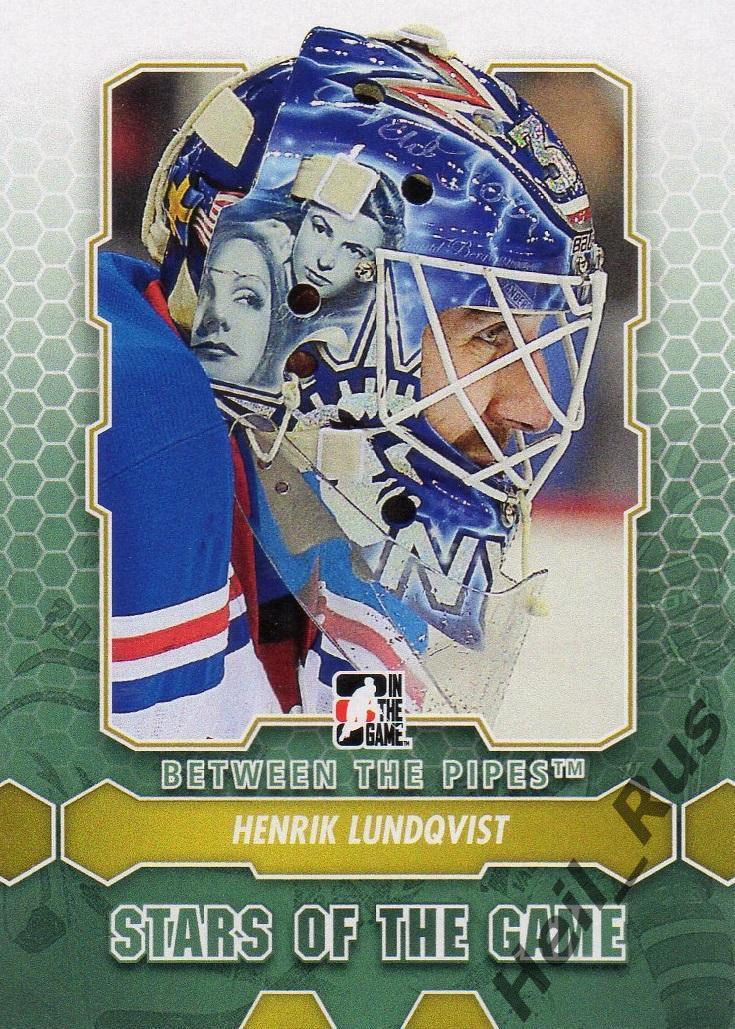 Хоккей. Карточка Henrik Lundqvist / Хенрик Лундквист (New York Rangers) НХЛ, NHL