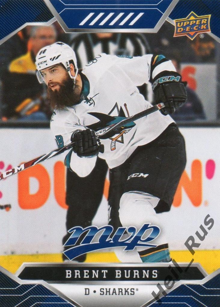 Хоккей Карточка Brent Burns/Брент Бернс (San Jose Sharks/Сан-Хосе Шаркс) NHL/НХЛ