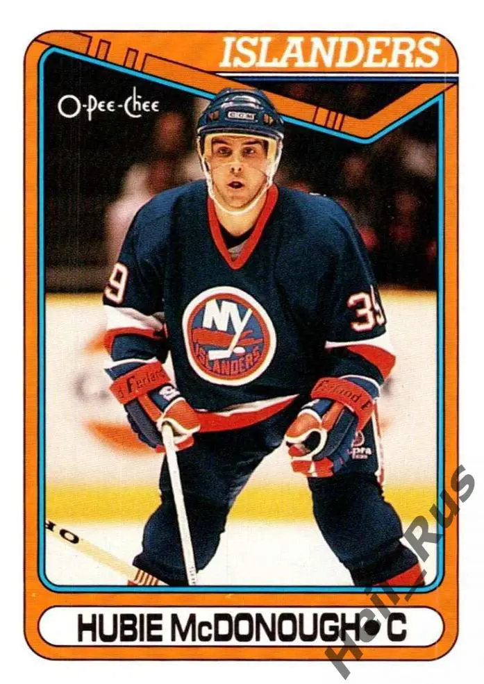 Хоккей. Карточка Hubie McDonough / Хьюби Макдоноу (New York Islanders) НХЛ/NHL