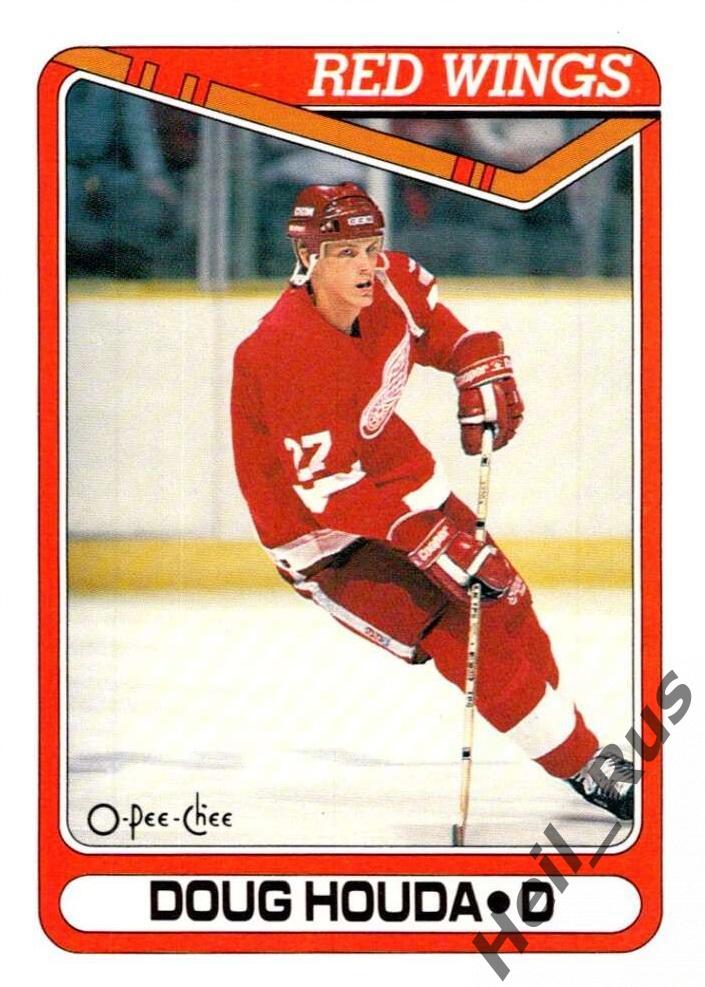 Хоккей. Карточка Doug Houda/Дуг Худа Detroit Red Wings/Детройт Ред Уингз НХЛ/NHL