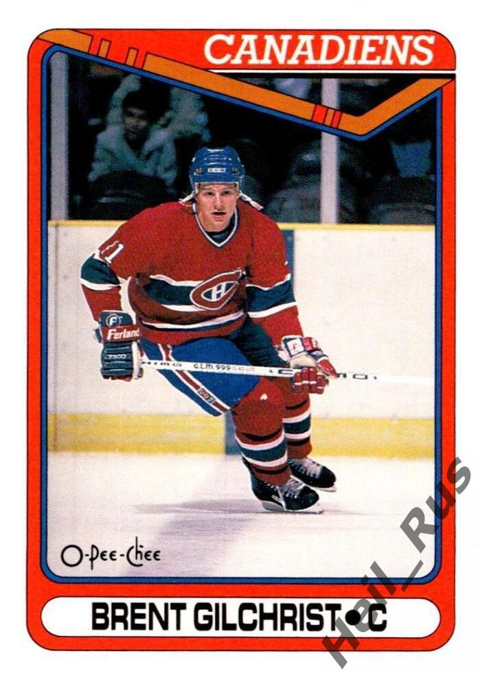 Хоккей. Карточка Gilchrist/Брент Гилкрист (Montreal Canadiens/Монреаль) НХЛ/NHL