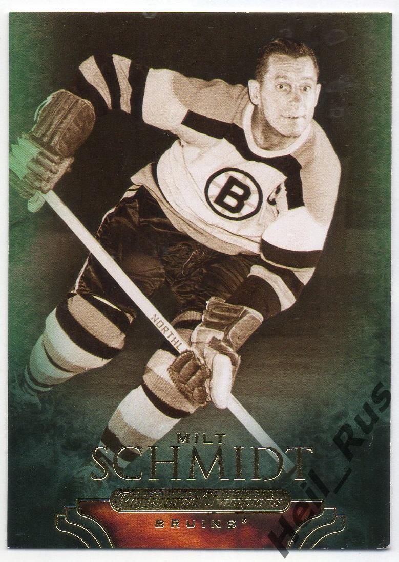 Хоккей. Карточка Milt Schmidt / Милт Шмидт (Boston Bruins/Бостон Брюинз) НХЛ/NHL