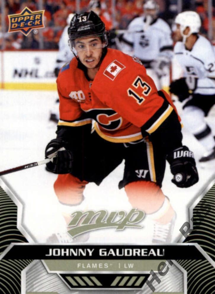 Хоккей. Карточка Johnny Gaudreau / Джонни Годро (Calgary Flames/Калгари) НХЛ/NHL