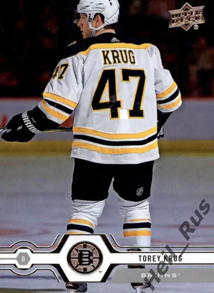 Хоккей. Карточка Torey Krug/Тори Круг (Boston Bruins / Бостон Брюинз) НХЛ/NHL