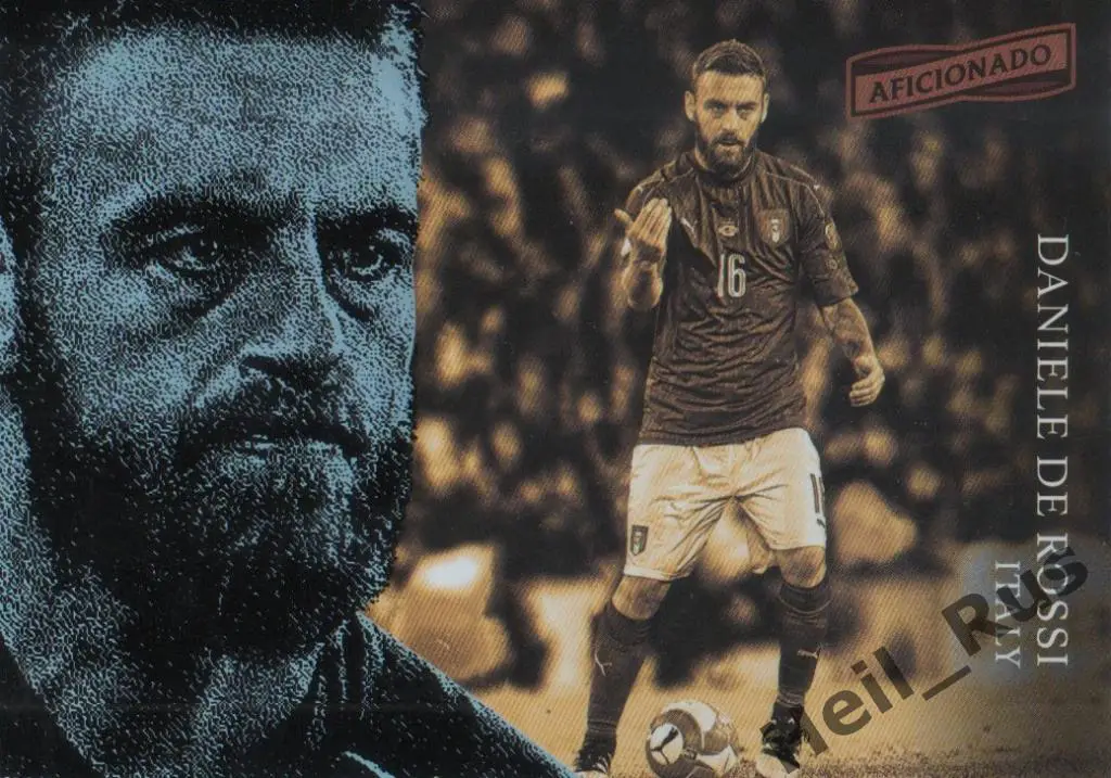 Футбол. Карточка Daniele De Rossi/Даниеле Де Росси (Италия, Рома) Panini 2016-17