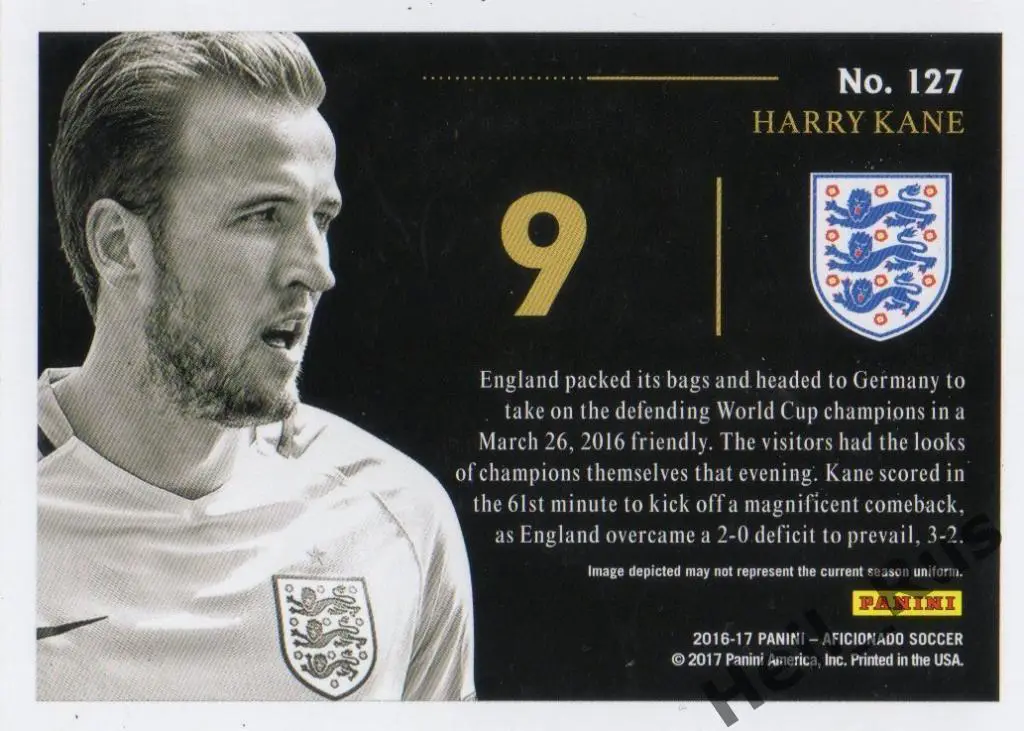 Футбол. Карточка Harry Kane/Харри Кейн Англия, Тоттенхэм Хотспур, Бавария Panini 1