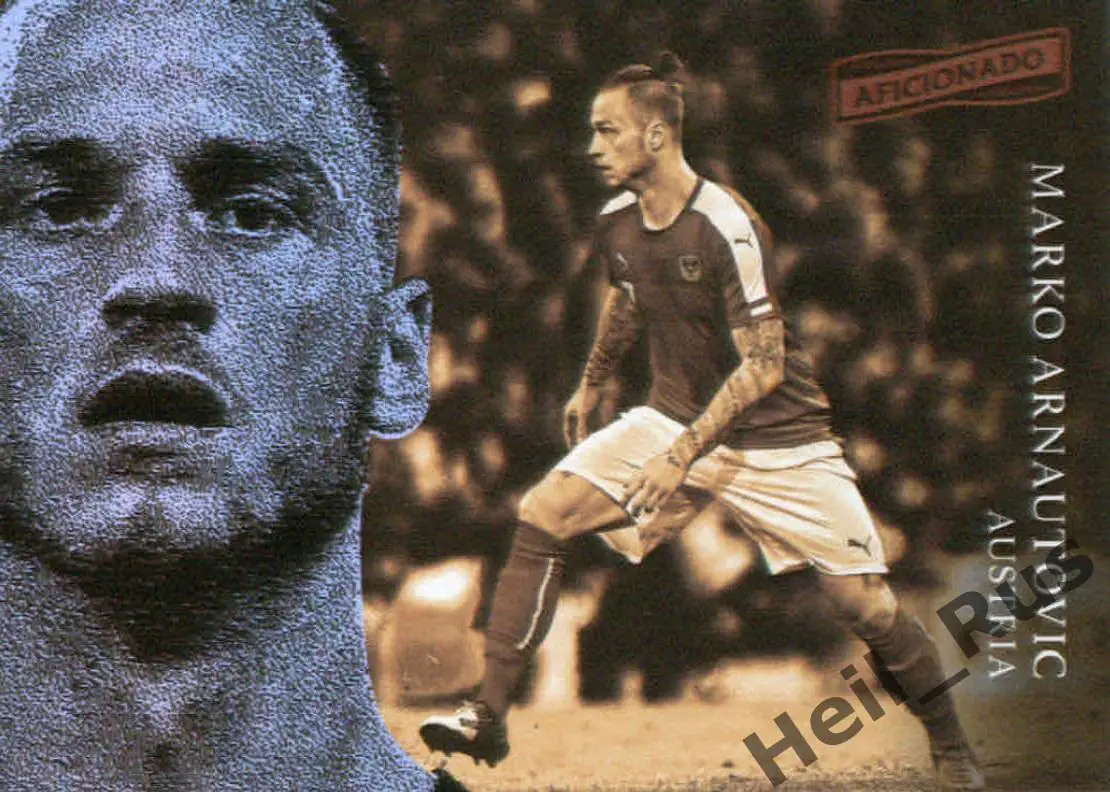 Футбол. Карточка Марко Арнаутович Австрия, Болонья/Интер/Вест Хэм Юнайтед Panini