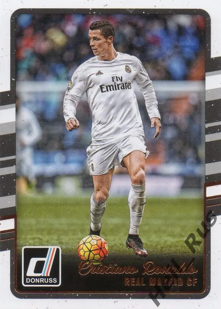 Футбол Карточка Cristiano Ronaldo/Криштиану Роналду (Реал Мадрид) Panini 2016-17