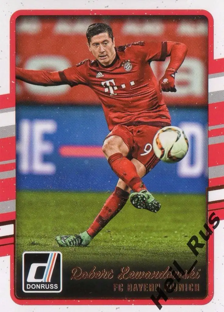 Футбол. Карточка Lewandowski/Роберт Левандовский (Бавария Мюнхен) Panini 2016-17