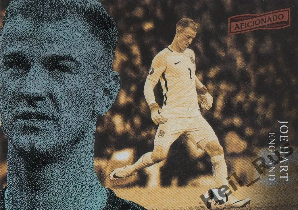 Футбол. Карточка Joe Hart/Джо Харт Англия, Торино, Манчестер Сити, Селтик Panini
