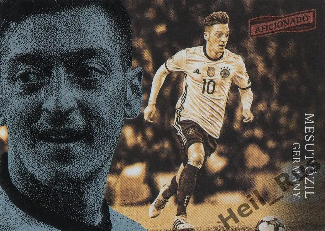 Футбол. Карточка Месут Озиль (Германия, Реал Мадрид, Арсенал, Шальке 04) Panini