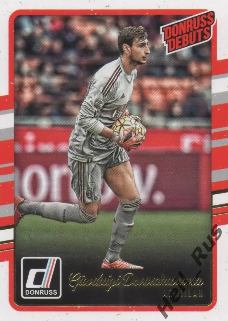 Футбол. Карточка Gianluigi Donnarumma/Джанлуиджи Доннарумма (Милан, ПСЖ) Panini