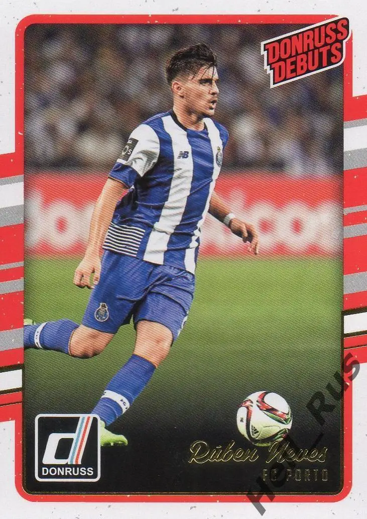 Футбол Карточка Рубен Невиш Порту, Вулверхэмптон Уондерерс Panini/Панини 2016-17