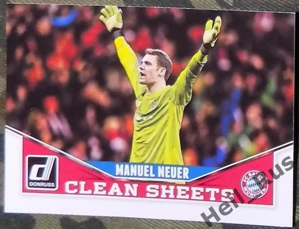 Футбол Карточка Manuel Neuer / Мануэль Нойер (Бавария Мюнхен) Panini/Панини 2015