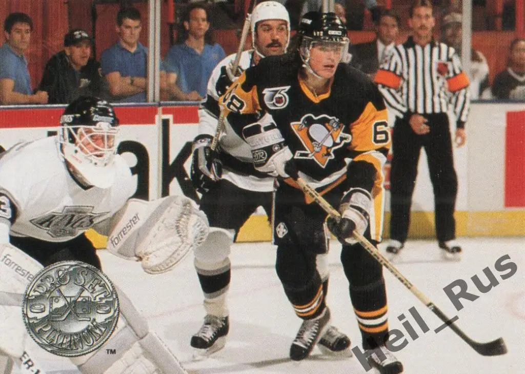 Хоккей; Карточка Яромир Ягр (Pittsburgh Penguins / Питтсбург, Авангард) НХЛ, КХЛ