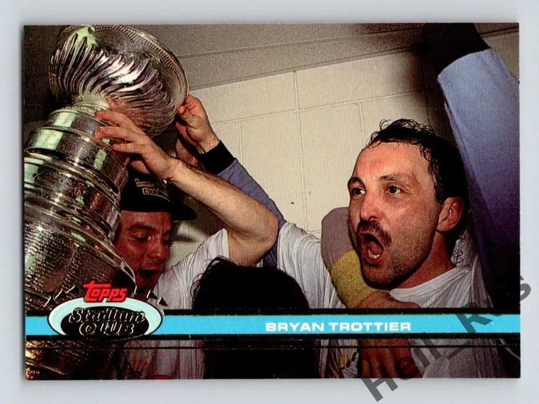 Карточка Bryan Trottier/Брайан Троттье (Pittsburgh Penguins/Питтсбург) НХЛ/NHL