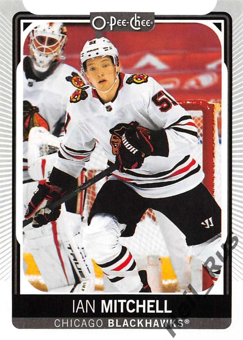 Хоккей. Карточка Ian Mitchell/Иэн Митчелл (Chicago Blackhawks/Чикаго) НХЛ/NHL