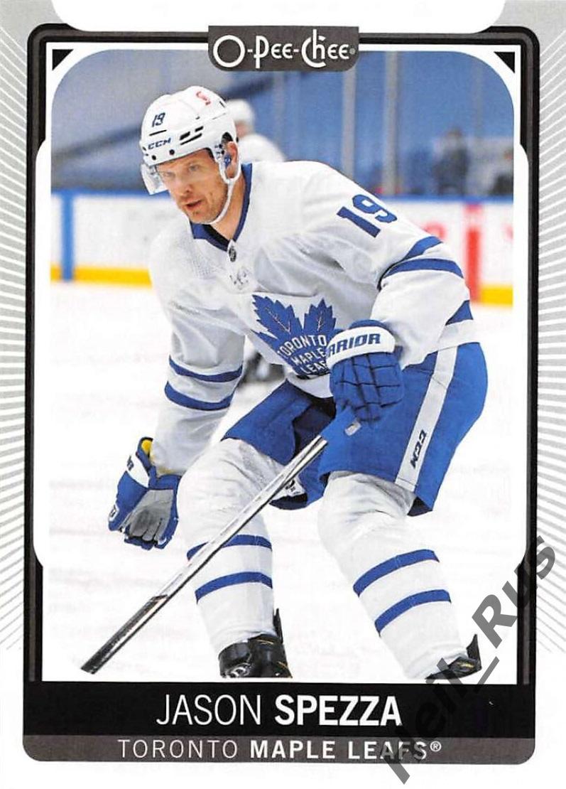Хоккей. Карточка Jason Spezza/Джейсон Спецца Toronto Maple Leafs/Торонто НХЛ/NHL