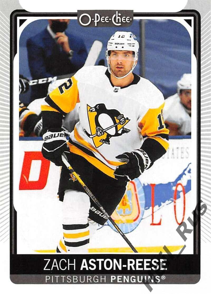 Карточка Zach Aston-Reese/Зак Астон-Риз Pittsburgh Penguins/Питтсбург НХЛ/NHL