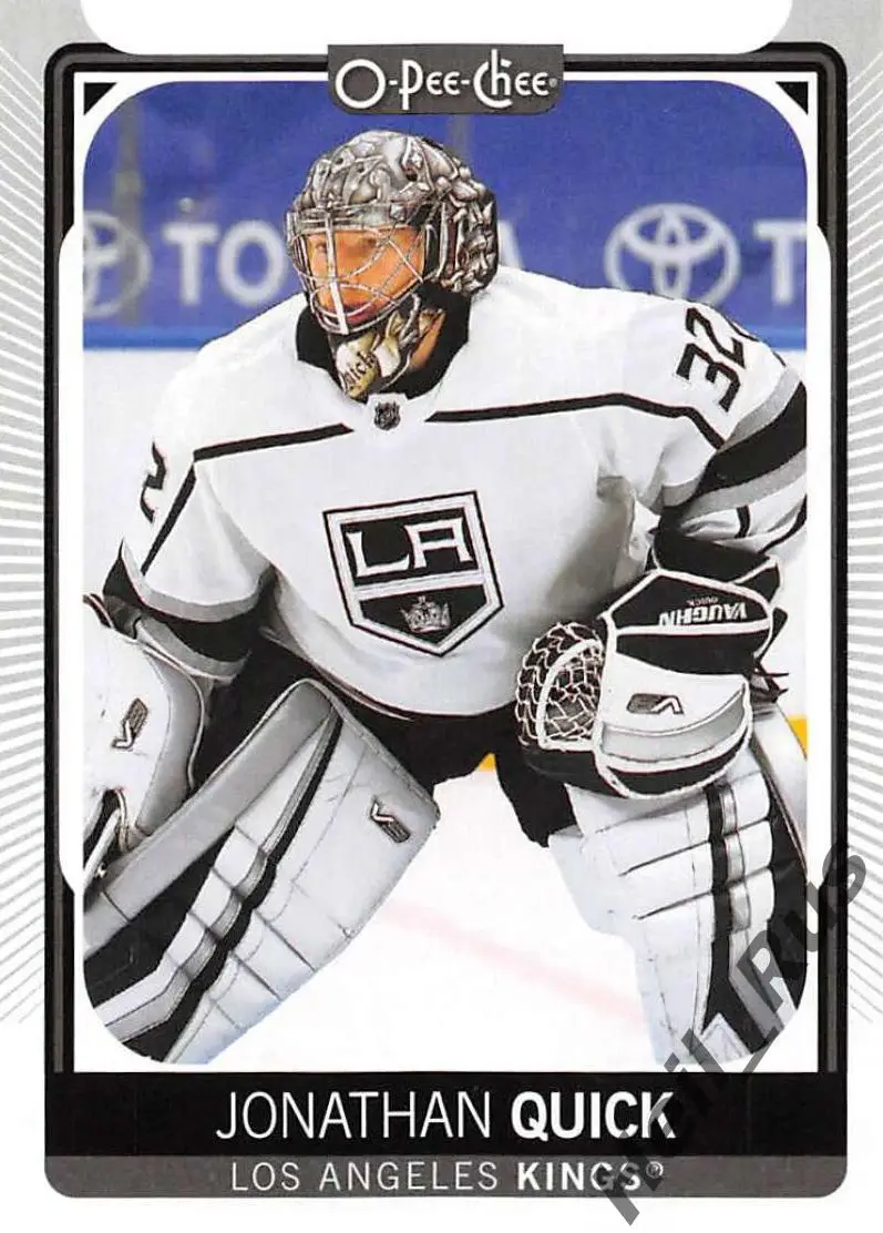 Хоккей Карточка Jonathan Quick/Джонатан Куик (Los Angeles Kings / Кингз) НХЛ/NHL