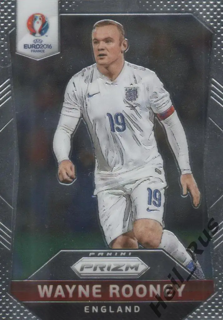 Футбол. Карточка Wayne Rooney/Уэйн Руни Англия, Манчестер Юнайтед Euro/Евро 2016