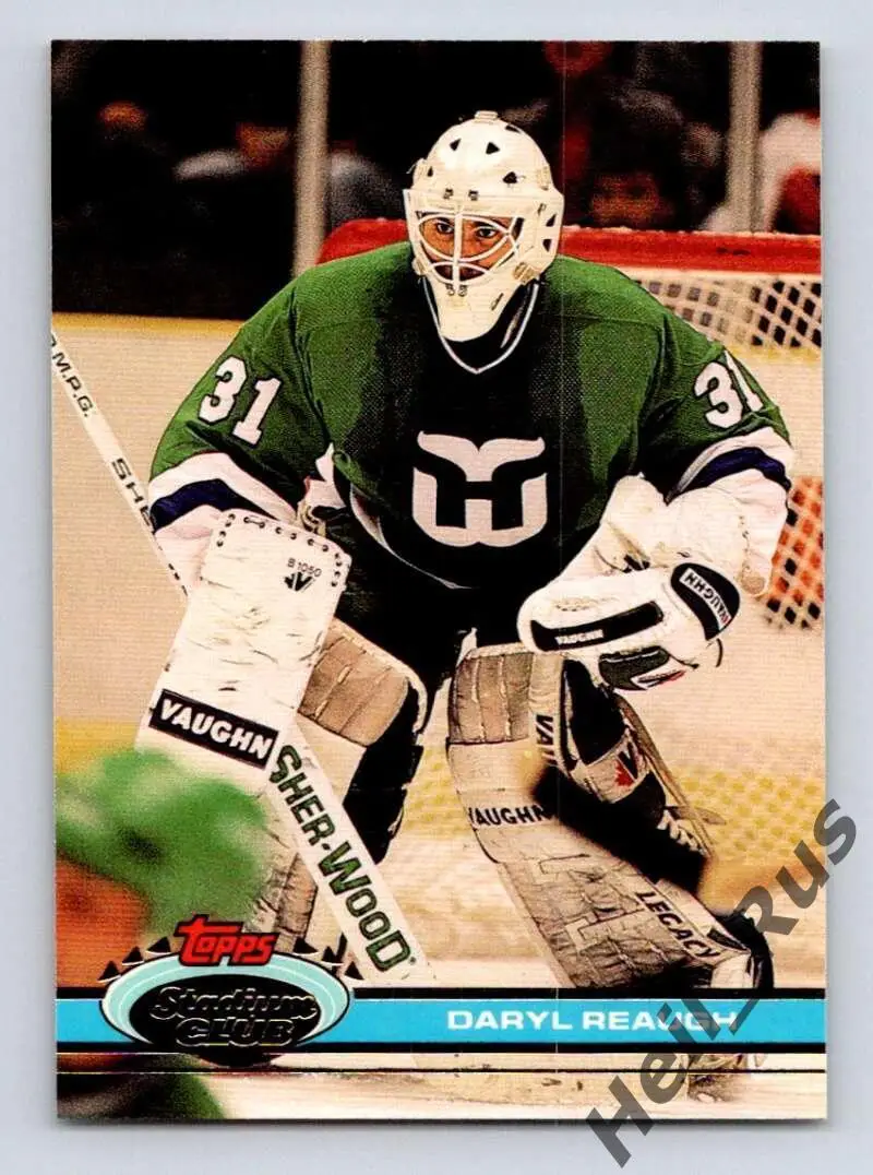 Хоккей. Карточка Daryl Reaugh/Дэрил Ро Hartford Whalers/Хартфорд Уэйлерс НХЛ/NHL