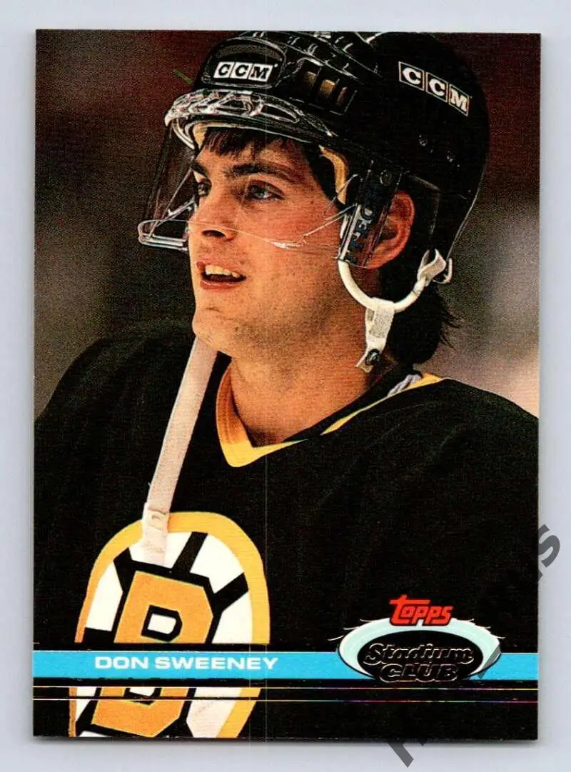 Хоккей. Карточка Don Sweeney/Дон Суини (Boston Bruins / Бостон Брюинз) НХЛ/NHL