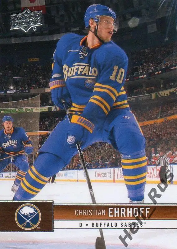 Хоккей Карточка Christian Ehrhoff/Кристиан Эрхофф Buffalo Sabres/Баффало НХЛ/NHL