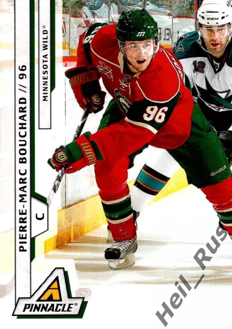 Карточка Pierre-Marc Bouchard/Пьер-Марк Бушар (Minnesota Wild/Миннесота) НХЛ/NHL