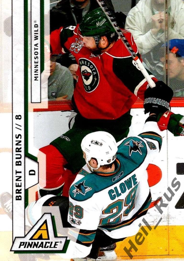 Хоккей; Карточка Brent Burns/Брент Бернс Minnesota Wild/Миннесота Уайлд НХЛ/NHL