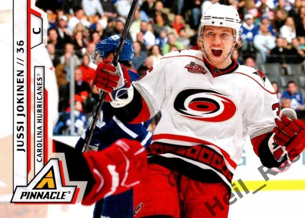 Хоккей. Карточка Jussi Jokinen/Юсси Йокинен Carolina Hurricanes/Каролина НХЛ/NHL