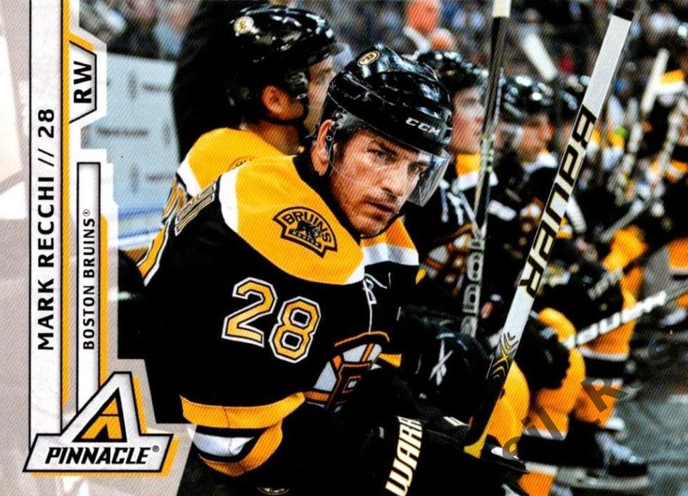 Хоккей. Карточка Mark Recchi/Марк Рекки (Boston Bruins/Бостон Брюинз) НХЛ/NHL