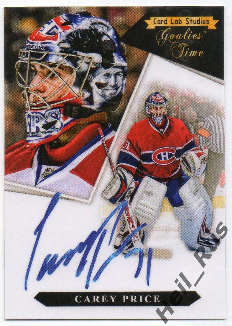 Хоккей. Карточка Carey Price/Кэри Прайс (Montreal Canadiens/Монреаль) НХЛ/NHL