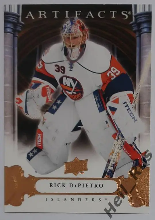 Хоккей Карточка Rick DiPietro/Рик Дипьетро (New York Islanders/Айлендерс НХЛ/NHL