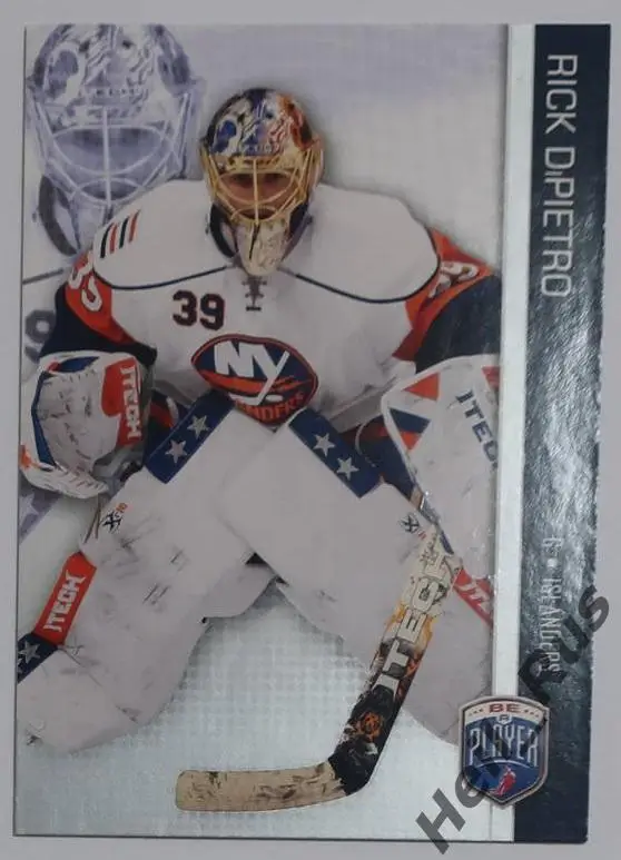 Хоккей. Карточка Rick DiPietro/Рик Дипьетро New York Islanders/Айлендерс НХЛ/NHL
