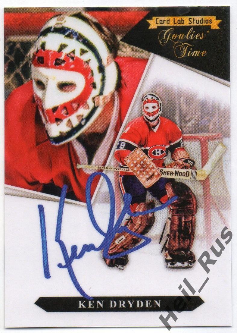 Хоккей. Карточка Ken Dryden/Кен Драйден (Montreal Canadiens/Монреаль) НХЛ/NHL