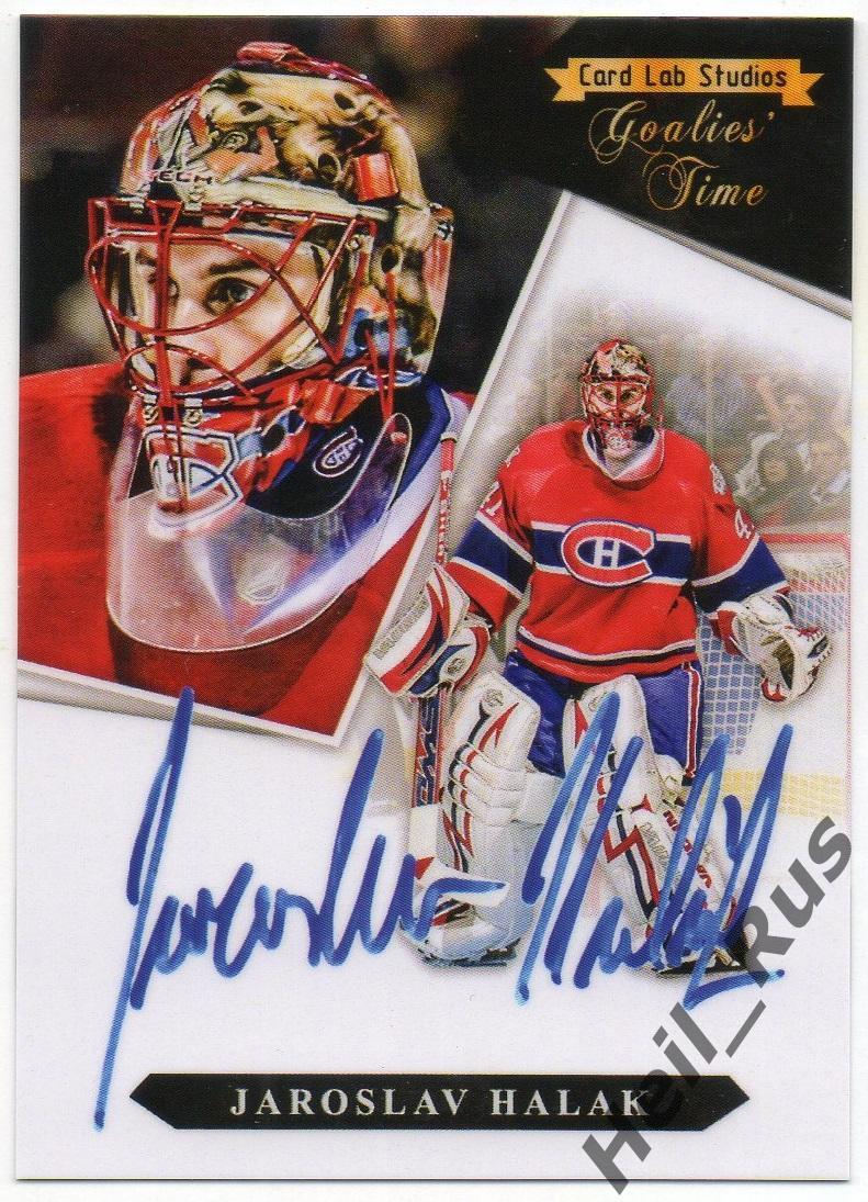 Хоккей Карточка Jaroslav Halak/Ярослав Галак Montreal Canadiens/Монреаль НХЛ/NHL