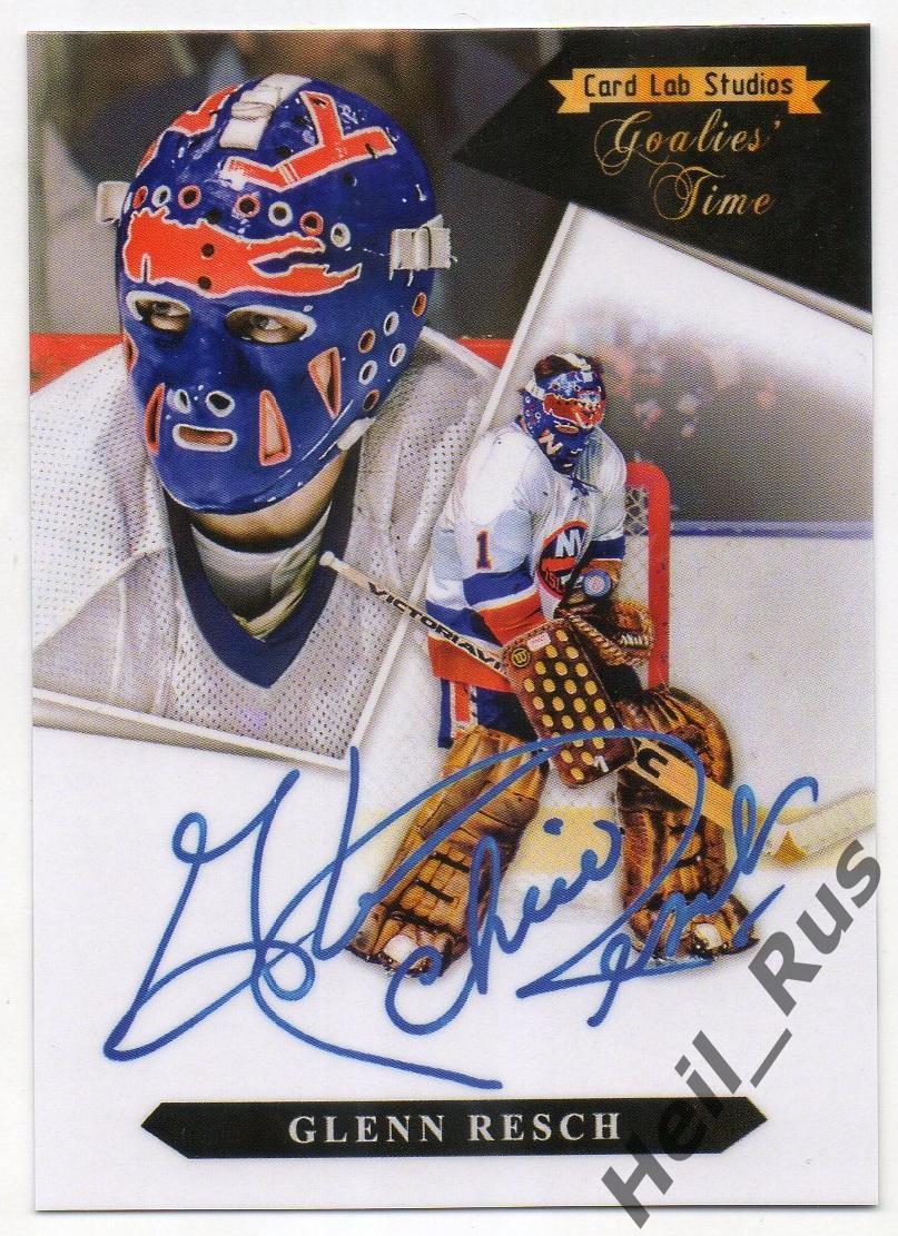 Карточка Glenn Resch/Гленн Реш (New York Islanders / Нью-Йорк Айлендерс) НХЛ/NHL