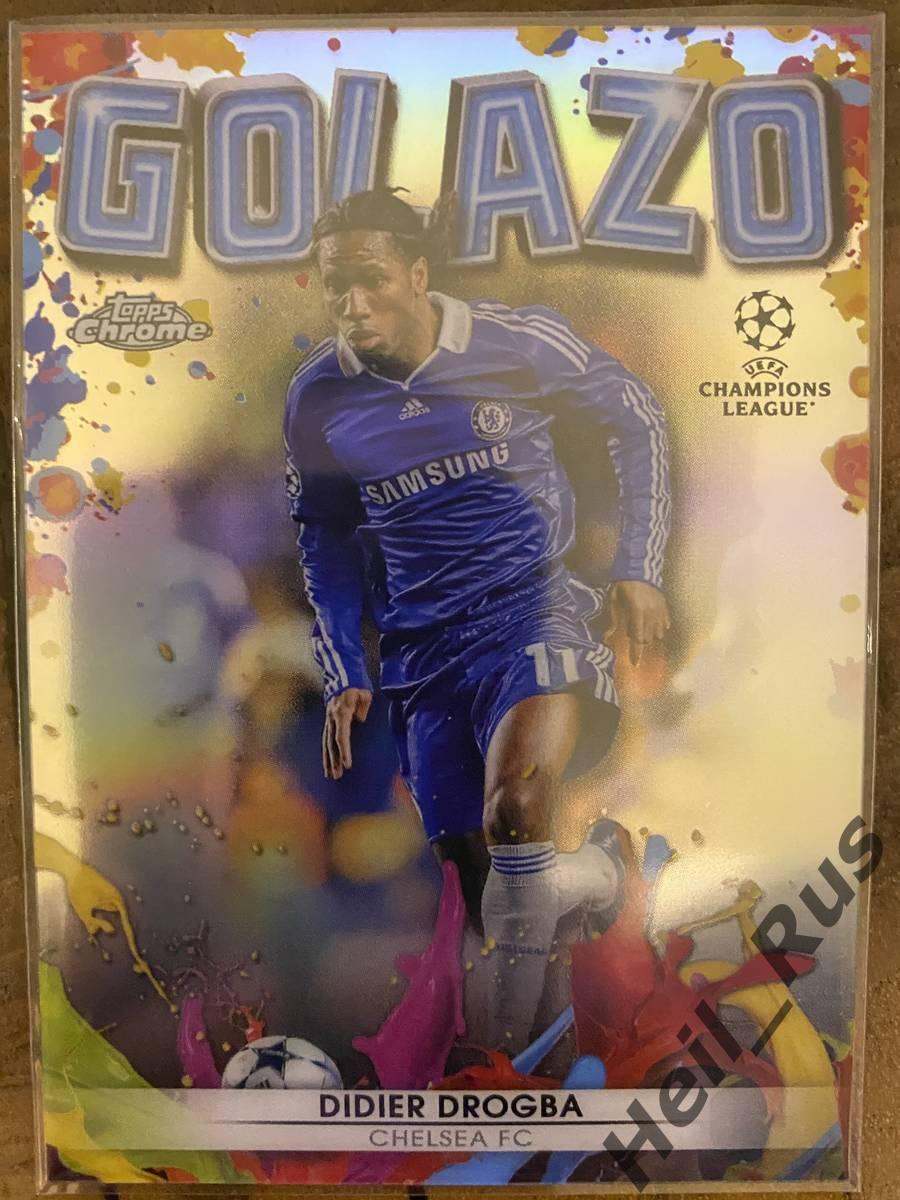 Футбол Карточка Didier Drogba/Дидье Дрогба (Челси Лондон) Лига Чемпионов 2021-22