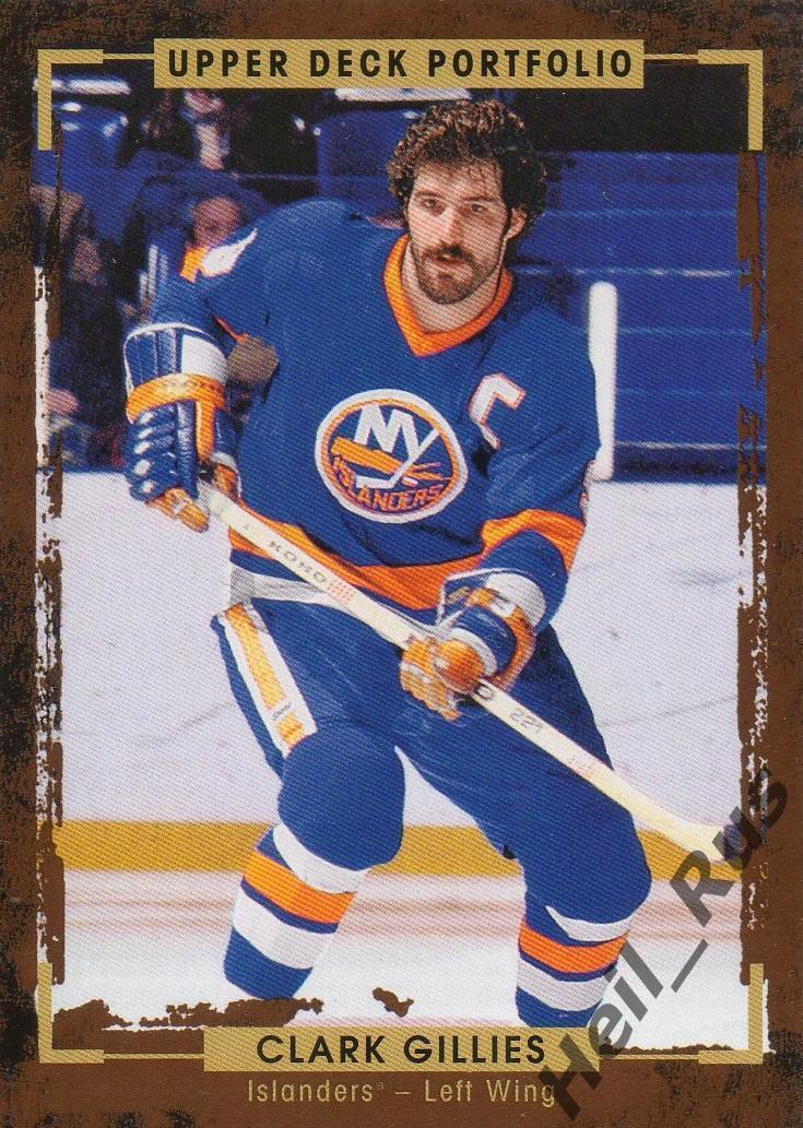 Хоккей. Карточка Clark Gillies/Кларк Гиллис New York Islanders/Нью-Йорк НХЛ/NHL