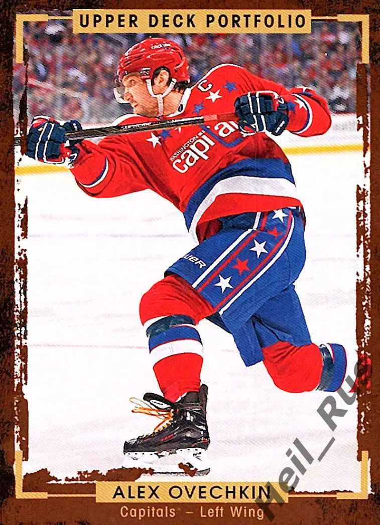 Карточка Александр Овечкин Washington Capitals/Вашингтон, Динамо Москва НХЛ/КХЛ