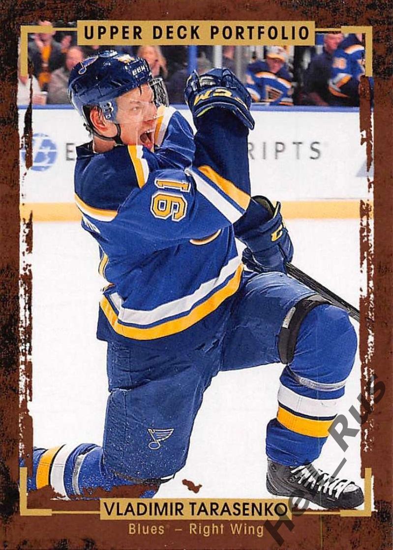 Карточка Владимир Тарасенко (St. Louis Blues/Сент-Луис, Сибирь, СКА) НХЛ/NHL/КХЛ