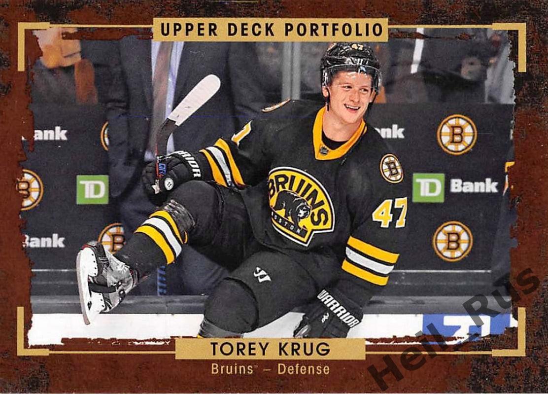 Хоккей. Карточка Torey Krug/Тори Круг (Boston Bruins / Бостон Брюинз) НХЛ/NHL