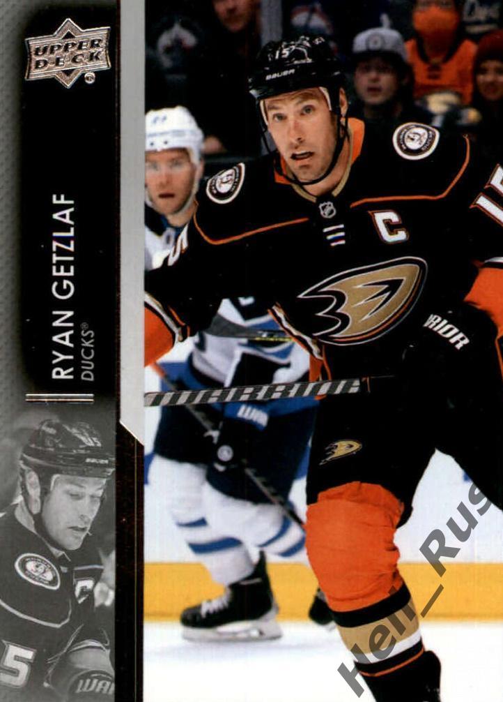 Хоккей. Карточка Ryan Getzlaf/Райан Гецлаф Anaheim Ducks/Анахайм Дакс НХЛ/NHL