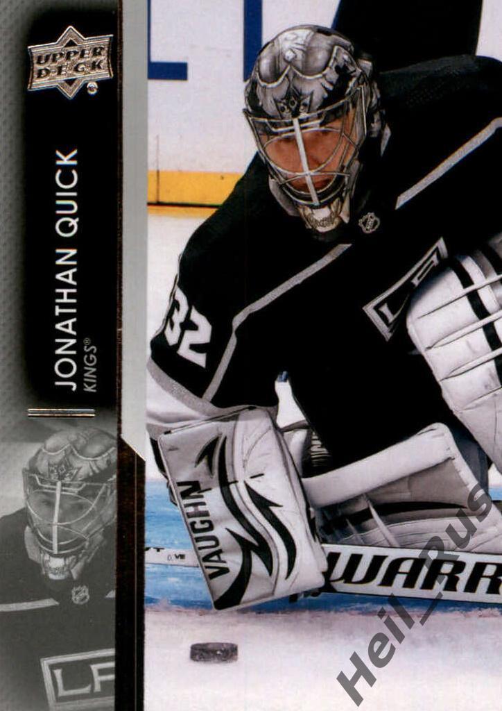 Карточка Jonathan Quick/Джонатан Куик (Los Angeles Kings / Лос-Анджелес) НХЛ/NHL